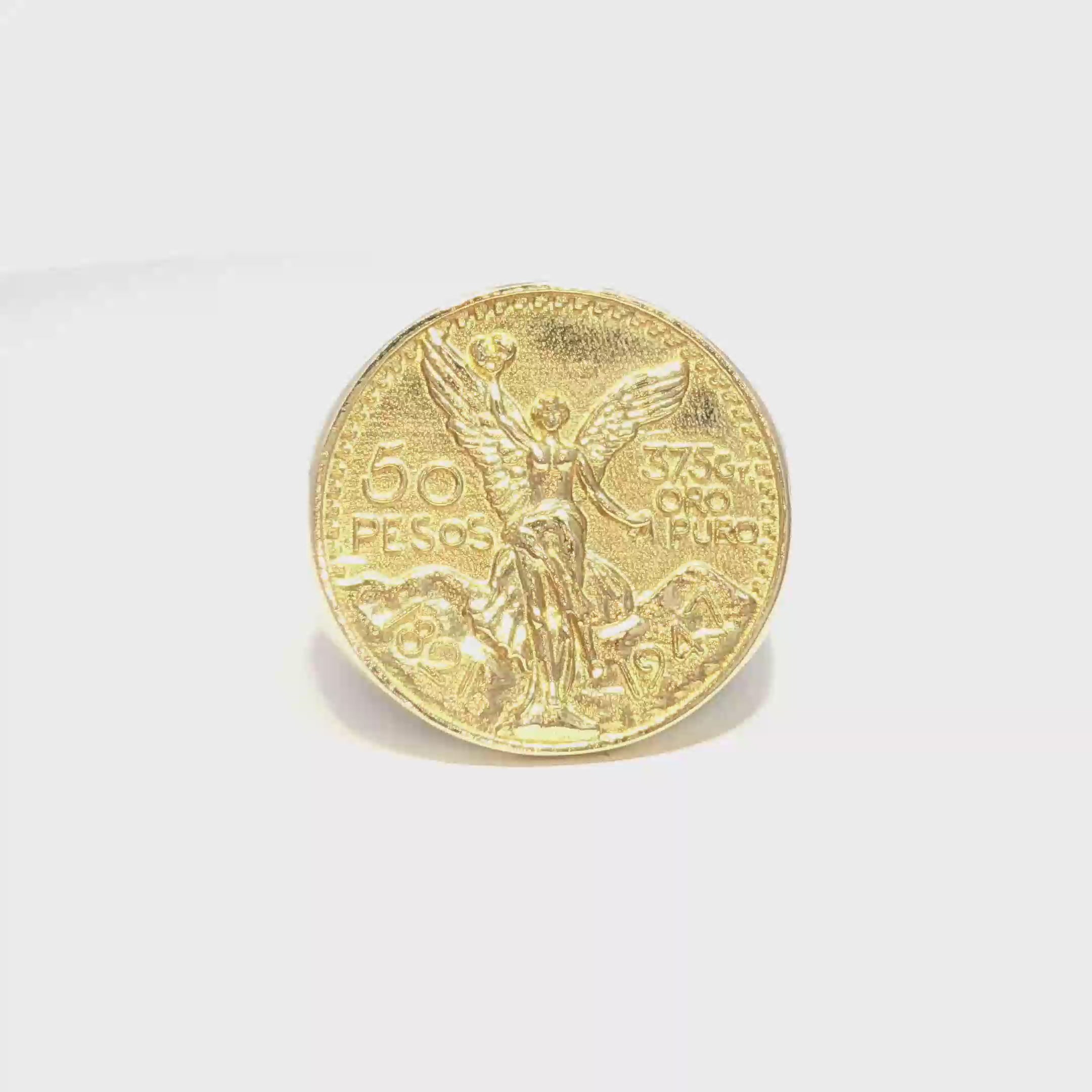 14K Medium Centenario Ring