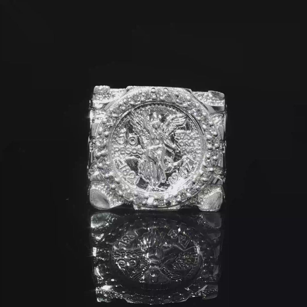 Centenario Nugget Ring .925 SS