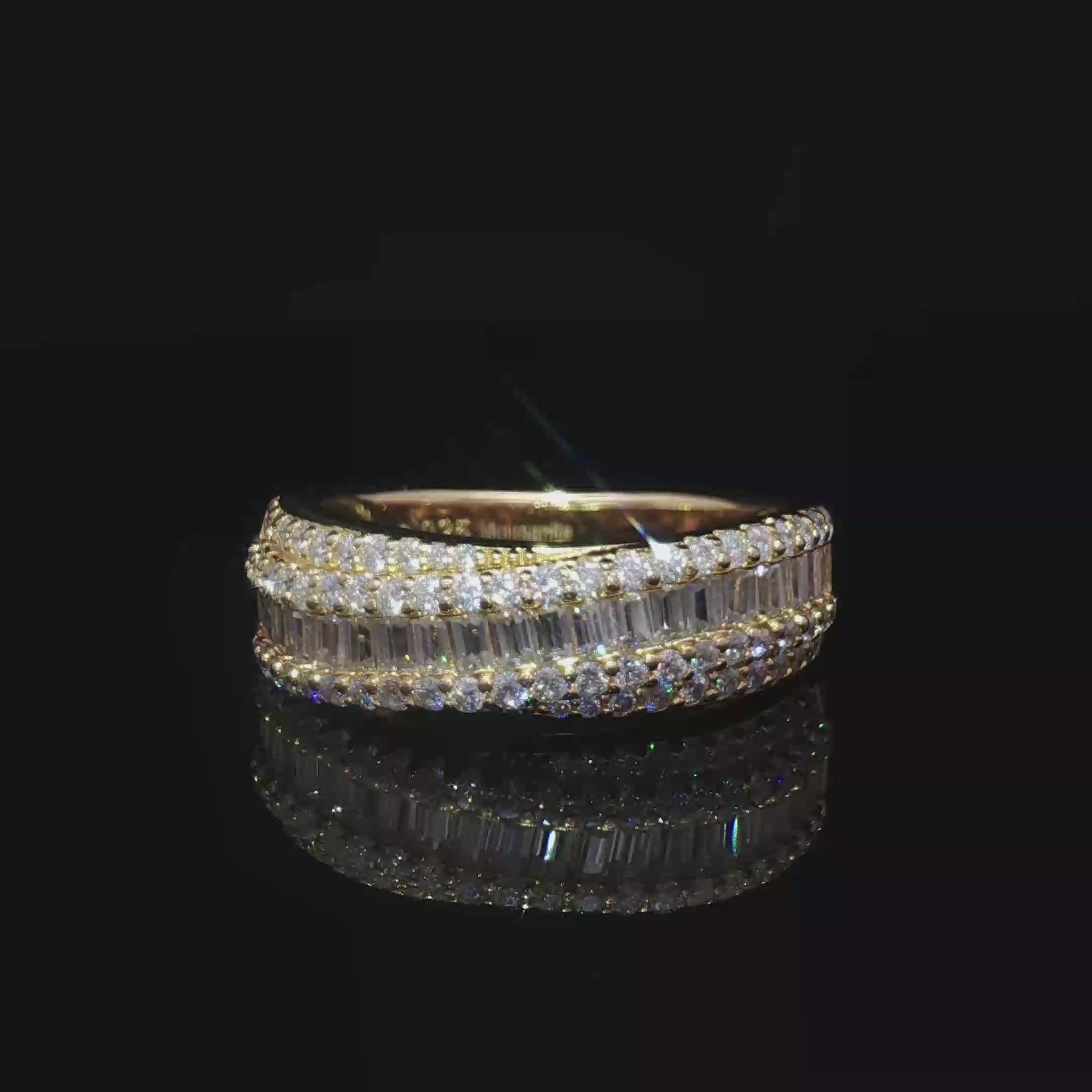 Multistone Band Ring