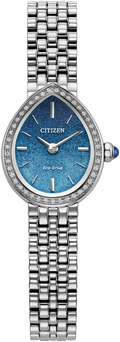 Citizen L Rainell Light Blue Dial Stainless Steel Women's Watch EX1540-58L