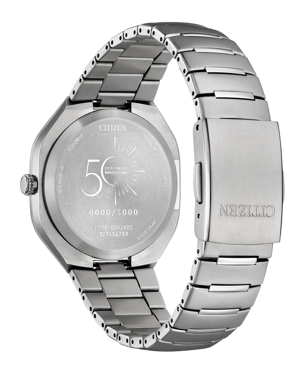 Citizen Photon Eco-Drive Black Dial Super Titanium Men's Watch