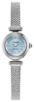 Citizen Fio Light Blue Dial Stainless Steel Watch EG7081-51L