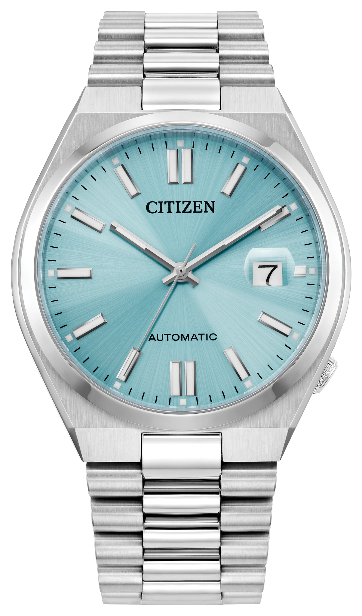 Citizen Tsuyosa Automatic Sky Blue Dial Stainless Steel Watch NJ0151-53M