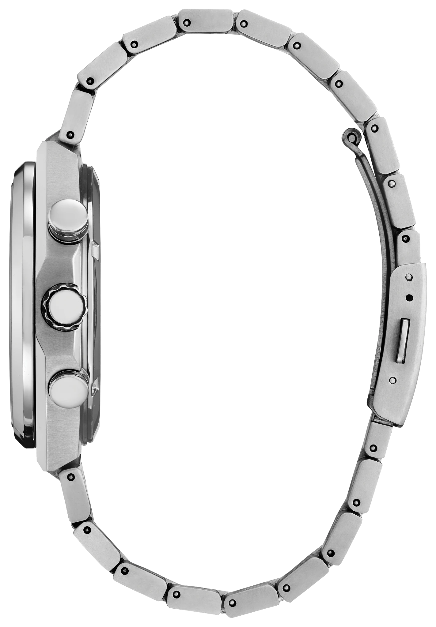 Citizen Zenshin Chronograph Salmon Dial Super Titanium Bracelet Watch CA4610-85Z